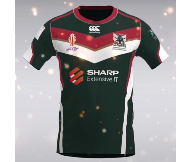 Lebanon Cedars Men's World Cup Rugby Shirt 2021