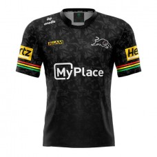Penrith Panthers Mens Dark Training Rugby Shirt 2024