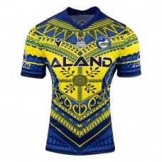 Parramatta Eels Mens Pasifika Training Rugby Shirt 2023