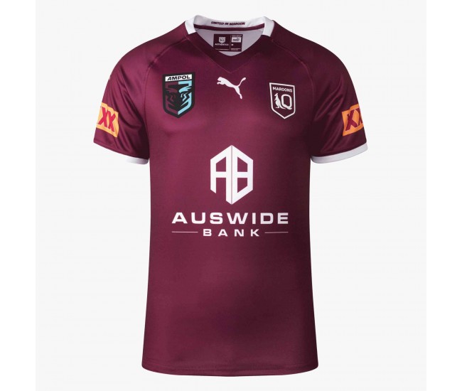 QLD Maroons State of Origin Mens Home Rugby Shirt 2022