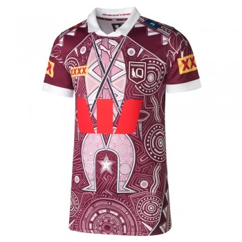 QLD Maroons Adult Indigenous Rugby Jersey 2026