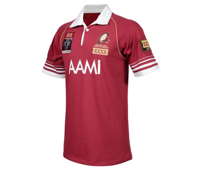 Harvey Norman QLD Maroons Adult Retro Rugby Shirt 2006