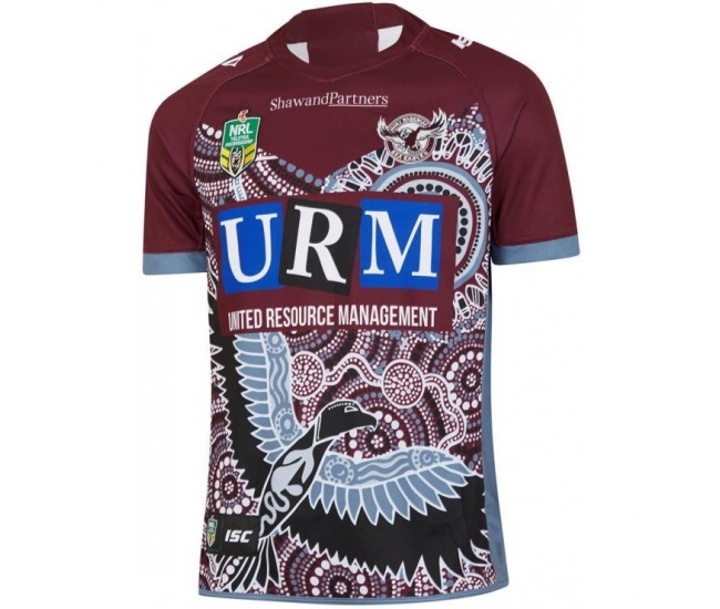 Manly-Warringah Sea Eagles 2018 Men's Indigenous Shirt