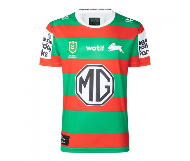 South Sydney Rabbitohs Mens Away Rugby Shirt 2025