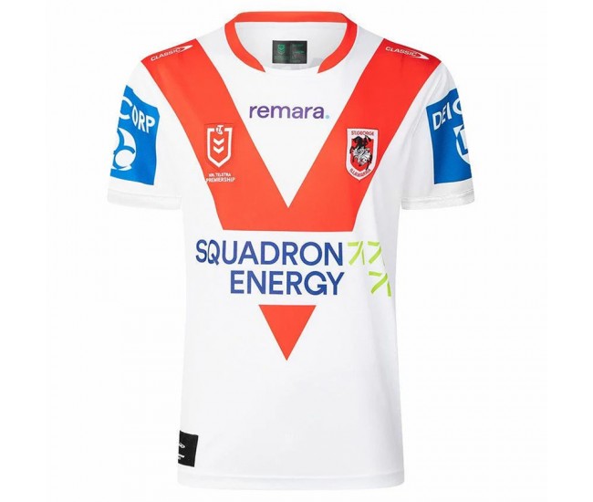 St George Illawarra Dragons Mens Home Rugby Shirt 2025