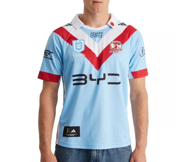 Sydney Roosters Adult ANZAC Rugby Jersey 2026