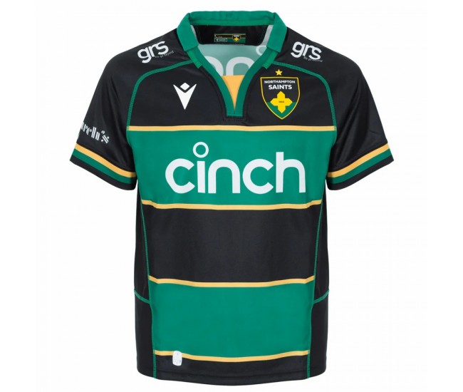 Northampton Saints Adult Home Rugby Shirt 2024