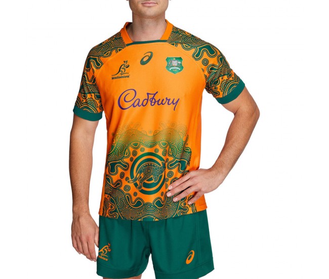 Wallabies Mens Alternate Rugby Shirt 2022