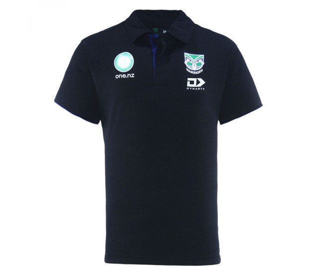 New Zealand Warriors Mens Training Rugby Polo Shirt 2025