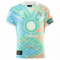 New Zealand Warriors Mens Pasifika Rugby Shirt 2025