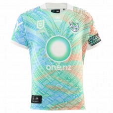 New Zealand Warriors Mens Pasifika Rugby Shirt 2025
