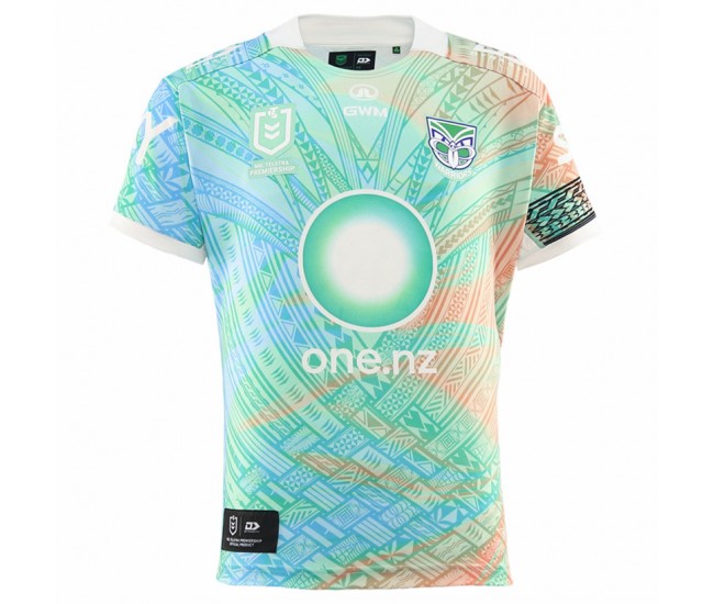 New Zealand Warriors Mens Pasifika Rugby Shirt 2025