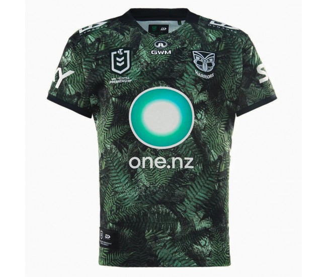 New Zealand Warriors Mens Te Taiao Rugby Jersey 2026