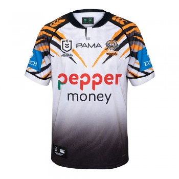 Wests Tigers Mens Away Rugby Shirt 2026