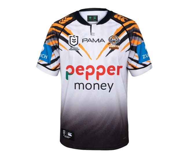 Wests Tigers Mens Away Rugby Shirt 2026