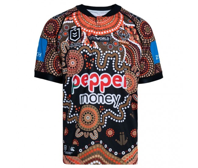 Wests Tigers Adult Indigenous Rugby Jersey 2026