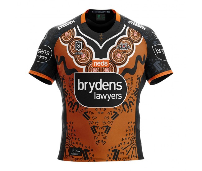 Wests Tigers Mens Indigenous Shirt 2021