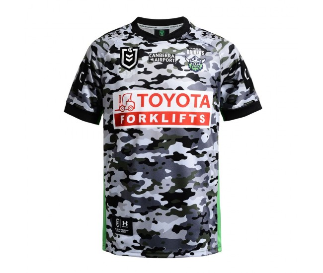 Canberra Raiders Mens ANZAC Rugby Jersey 2026