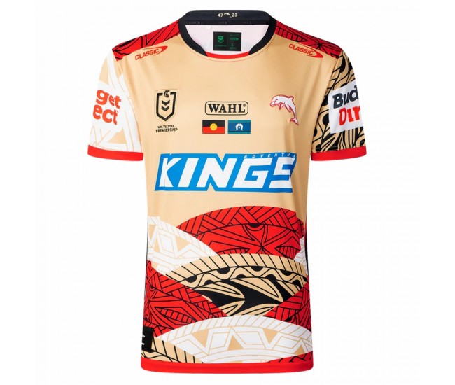 Dolphins Adult Indigenous Rugby Jersey 2025