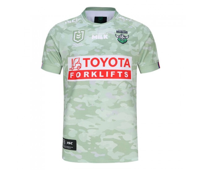 Canberra Raiders Mens ANZAC Rugby Shirt 2024