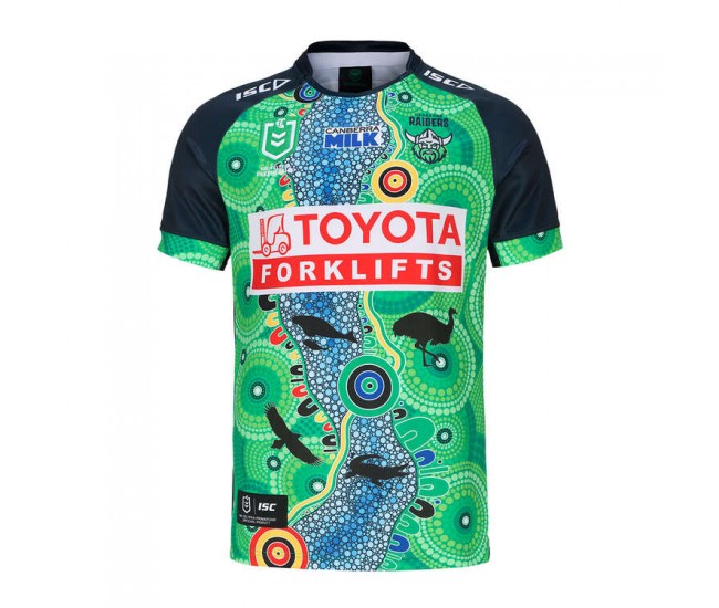 Canberra Raiders Men's Indigenous Rugby Shirt 2024