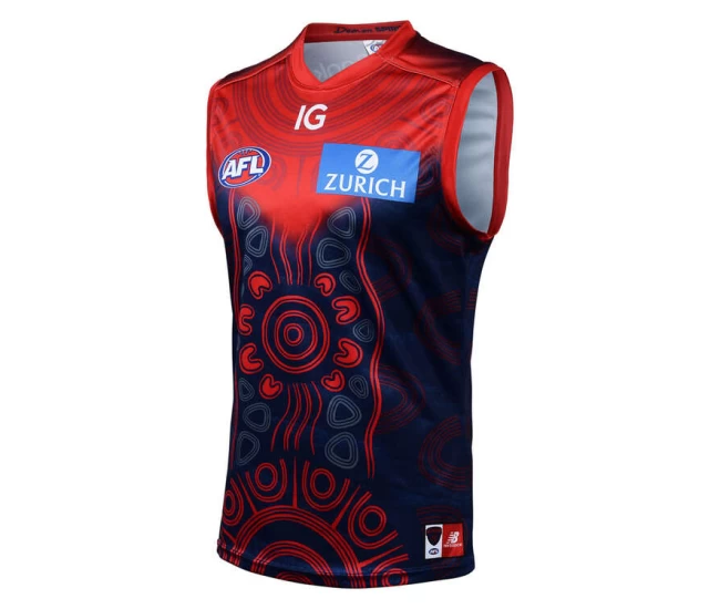 Melbourne Demons Mens Indigenous Guernsey 2023