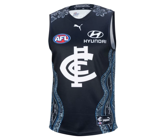 Carlton Blues 2021 Men’s Indigenous Guernsey