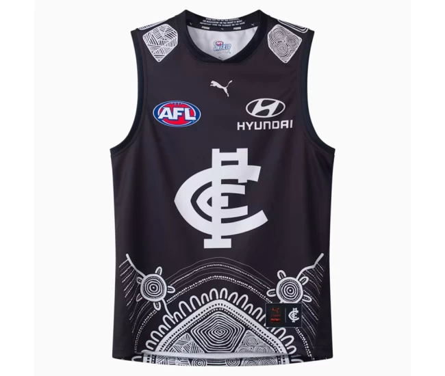 Carlton Blues Adult Indigenous Guernsey 2025