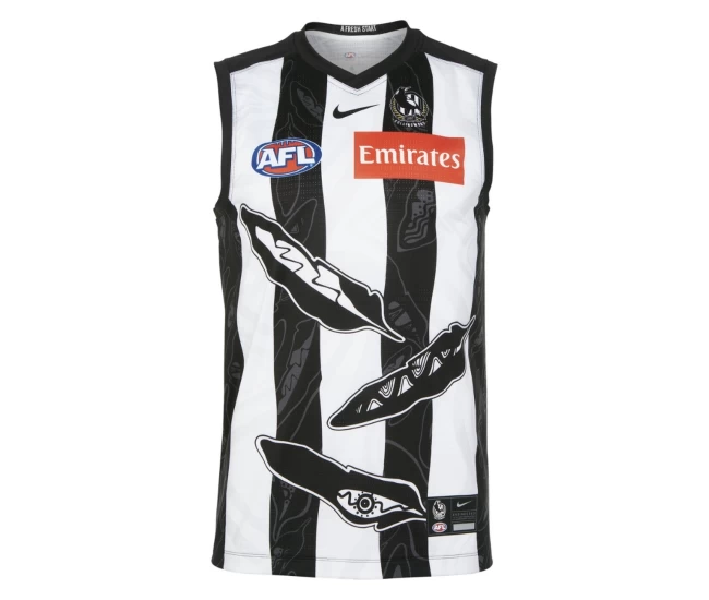 Collingwood Magpies 2022 Mens Indigenous Guernsey