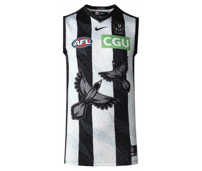 Collingwood Magpies 2021 Mens Indigenous Guernsey