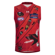 Essendon 2021 Under Armour Mens Dreamtime Guernsey