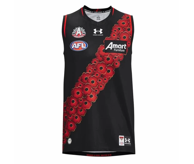 Essendon Bombers AFL Men's ANZAC Guernsey 2023