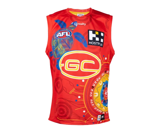 Gold Coast Suns Mens 2021 Indigenous Guernsey