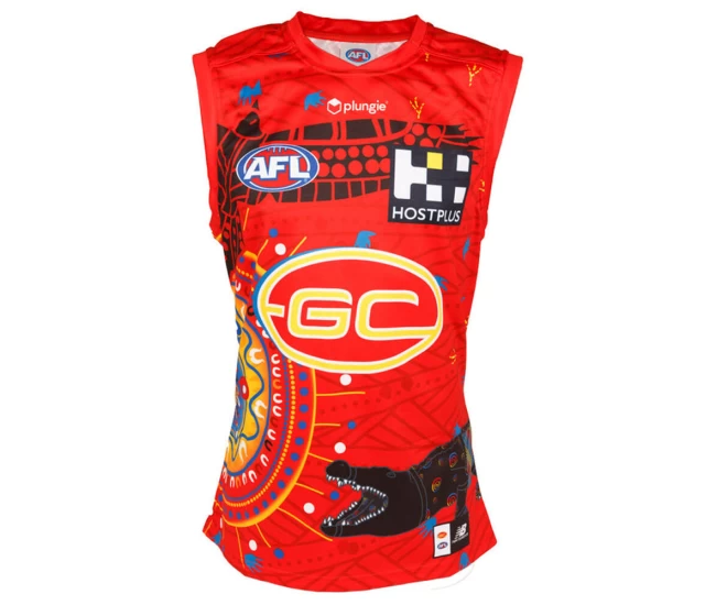 Gold Coast Suns Mens Indigenous Guernsey 2022