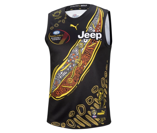 Richmond Tigers 2021 Mens Indigenous Guernsey