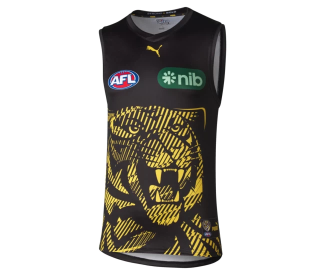 Richmond Tigers AFL Men’s Training Guernse 2023