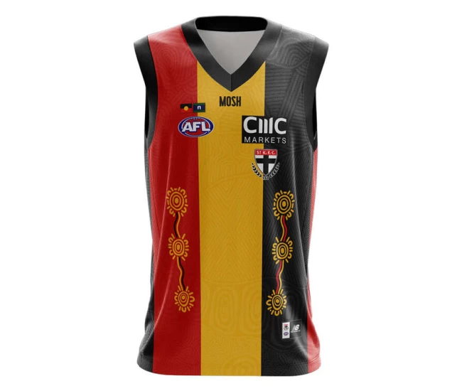 St Kilda Saints Mens Indigenous Guernsey 2023