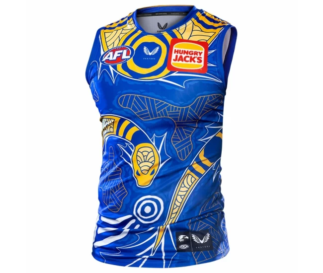 West Coast Eagles Mens Indigenous Guernsey 2022