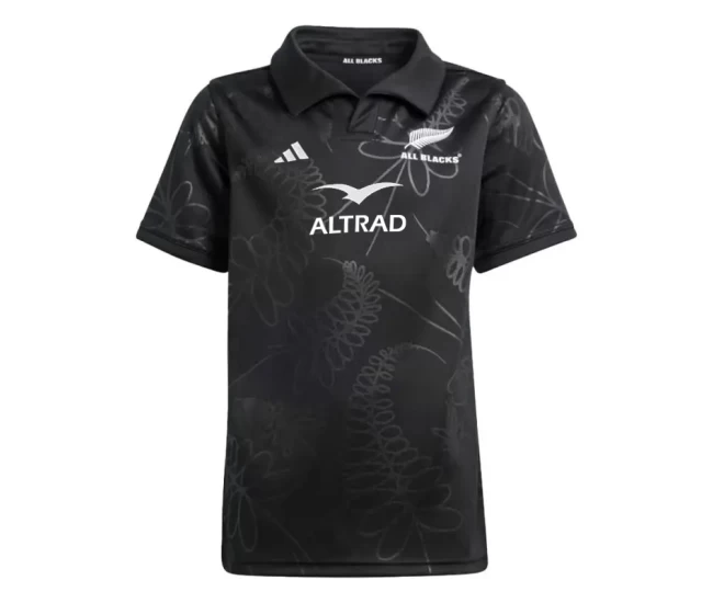 All Blacks Mens Home Rugby Shirt 2024