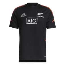 All Blacks Performance Primeblue Rugby Shirt Black 2021