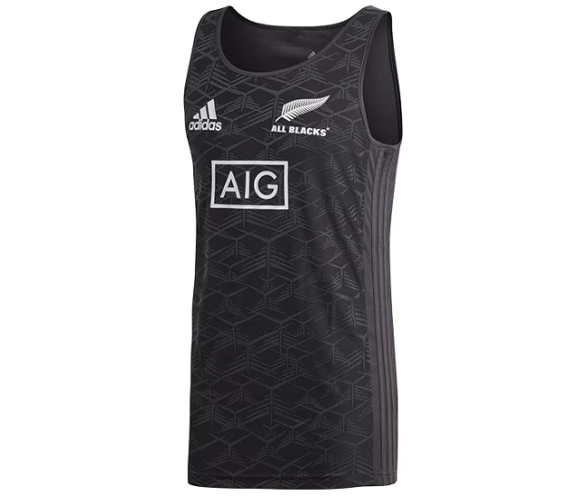 All Blacks Black Singlet