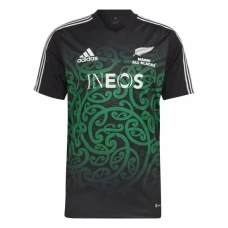 Maori All Blacks Rugby Mens Training Shirt 2022