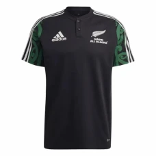 Maori All Blacks Mens Polo Rugby Shirt 2022