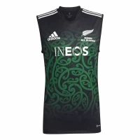 Maori All Blacks Mens Training Rugby Singlet 2022