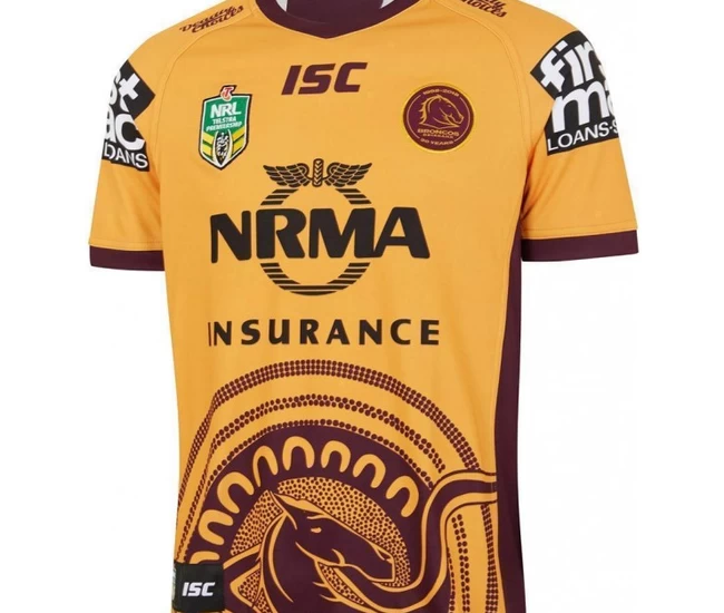 Brisbane Broncos 2018 Men's Indigenous Shirt