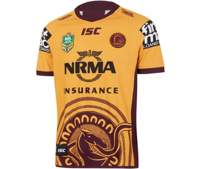 Brisbane Broncos 2018 Men's Indigenous Shirt