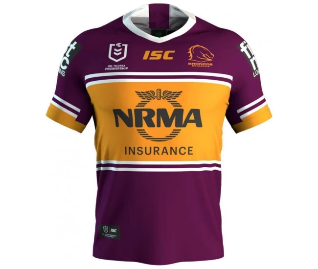 Brisbane Broncos 2019 Men's Home Shirt