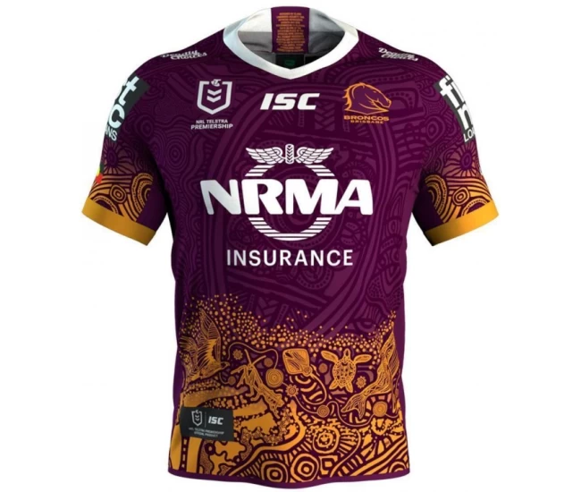 Brisbane Broncos 2019 Men's Indigenous Shirt