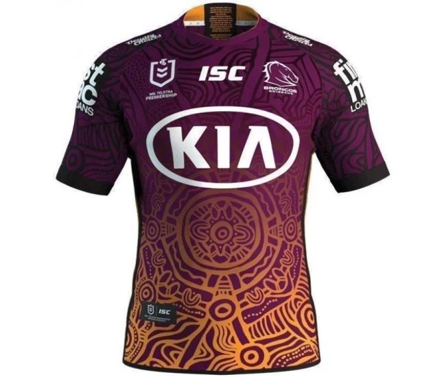 Brisbane Broncos 2020 Men's Indigenous Shirt
