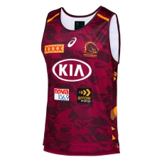 Brisbane Broncos 2021 Mens Training Singlet